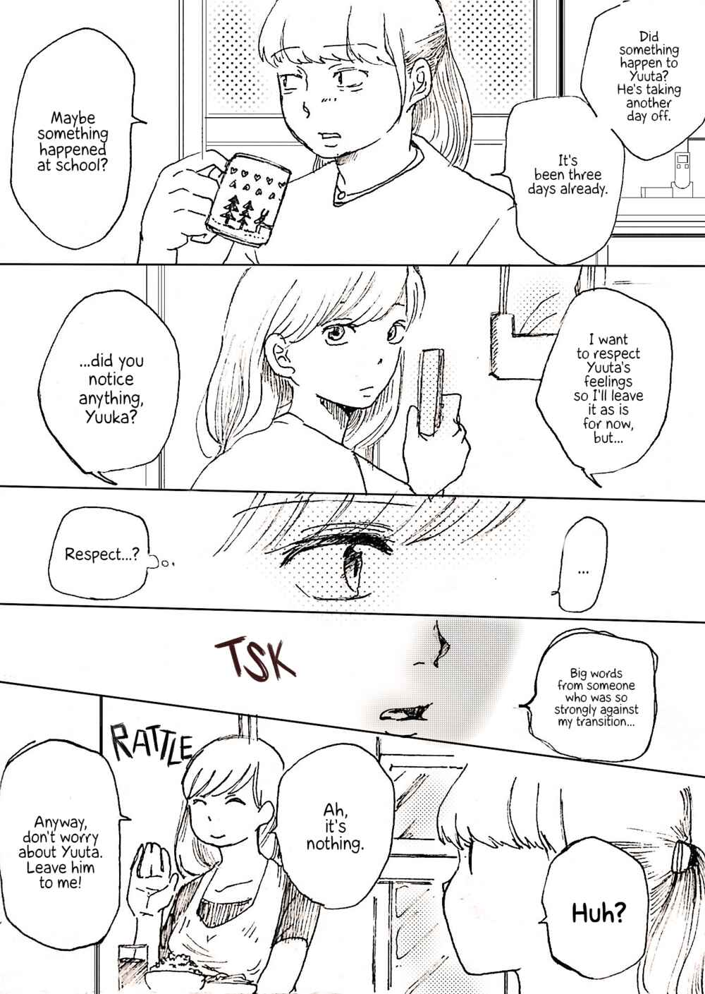 Page 1 Chapter 8 My Future Self Is Persuading Me To Become a Woman