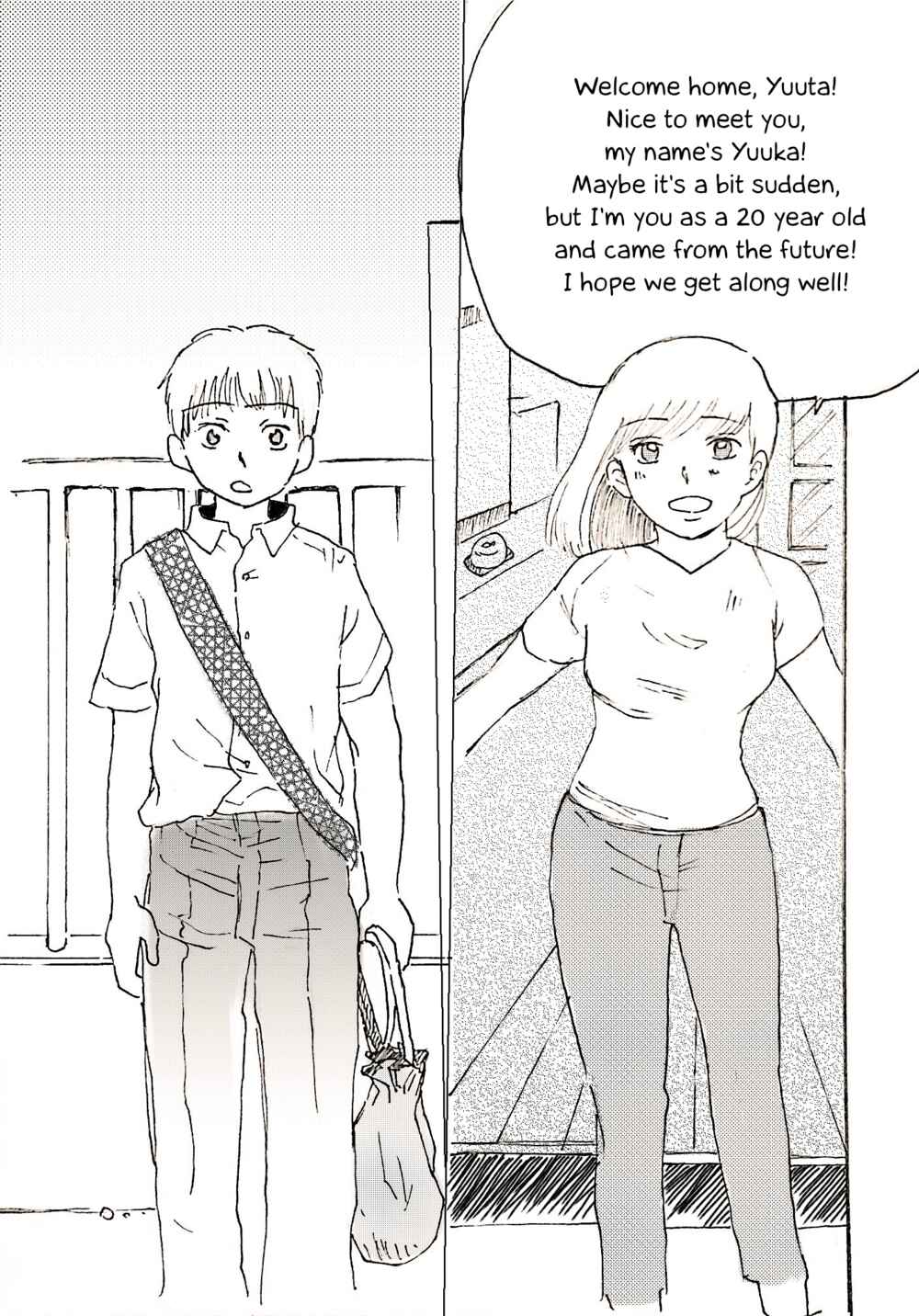Page 1 Chapter 1 My Future Self Is Persuading Me To Become a Woman
