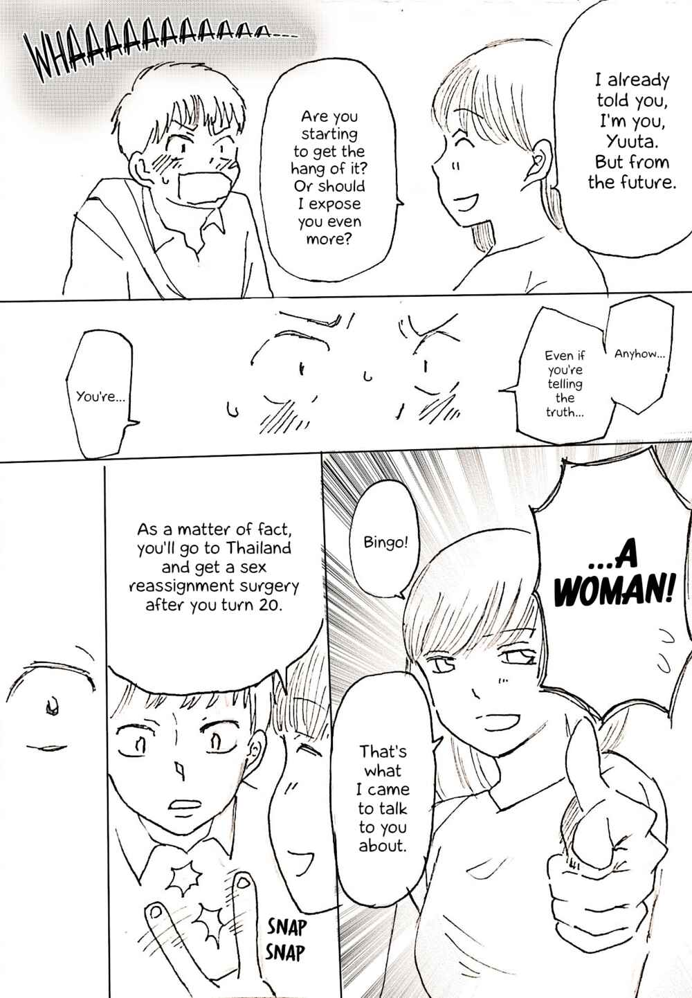 Page 3 Chapter 1 My Future Self Is Persuading Me To Become a Woman