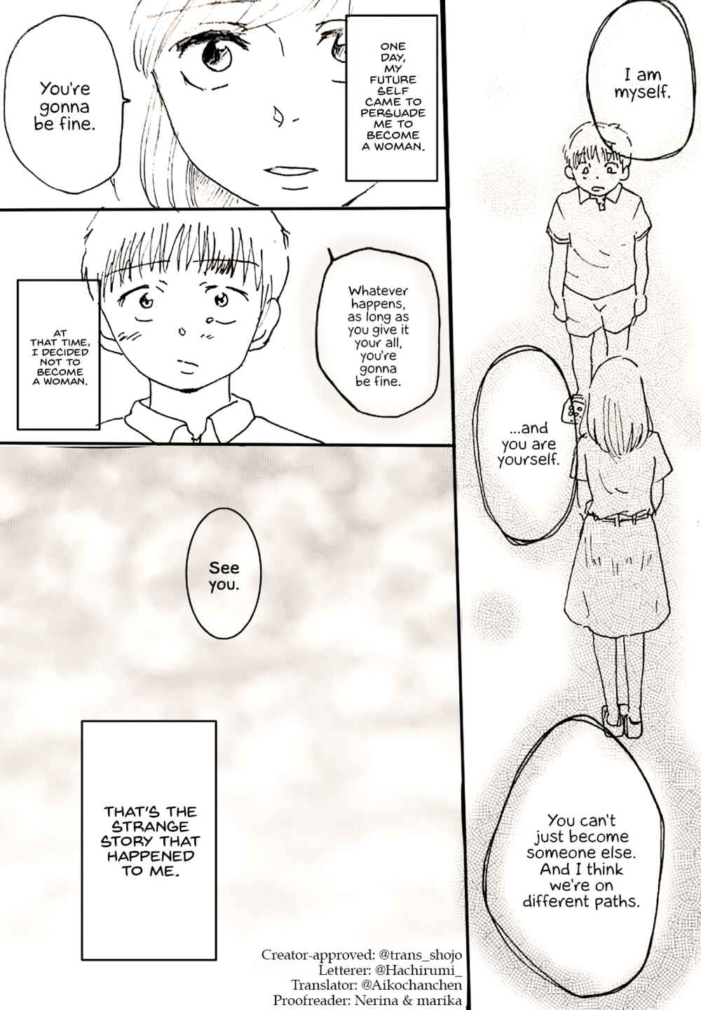 Page 4 Chapter 13 My Future Self Is Persuading Me To Become a Woman