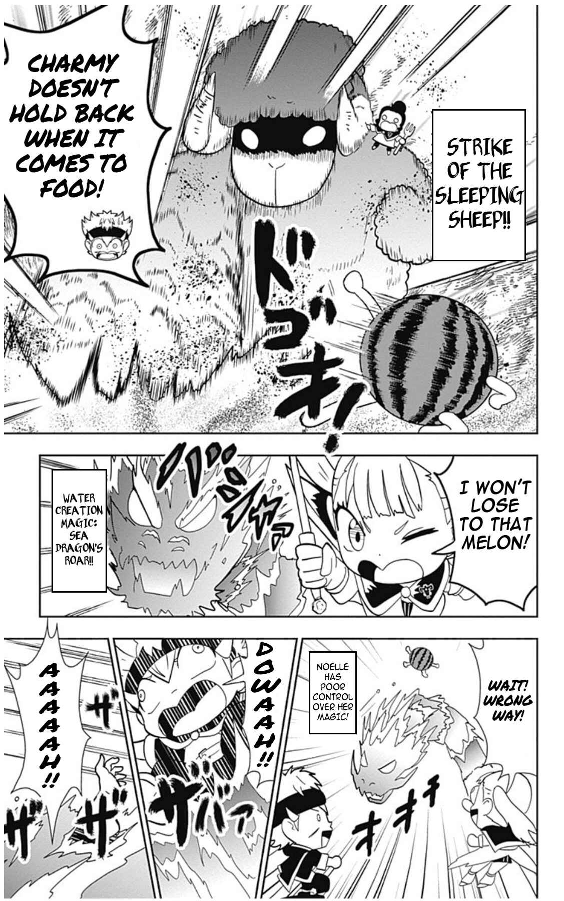 Page 13 Chapter 4 Black Clover SD - Astas Road to the Wizard King