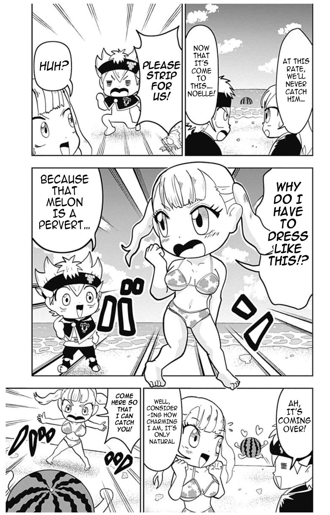 Page 17 Chapter 4 Black Clover SD - Astas Road to the Wizard King
