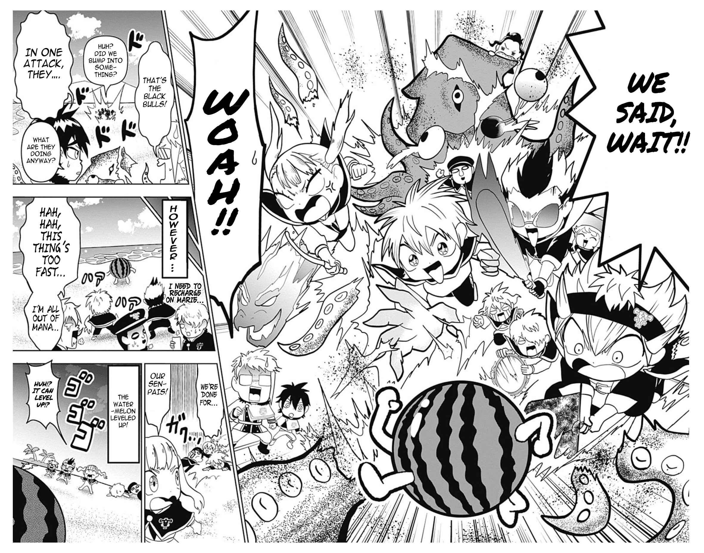 Page 21 Chapter 4 Black Clover SD - Astas Road to the Wizard King