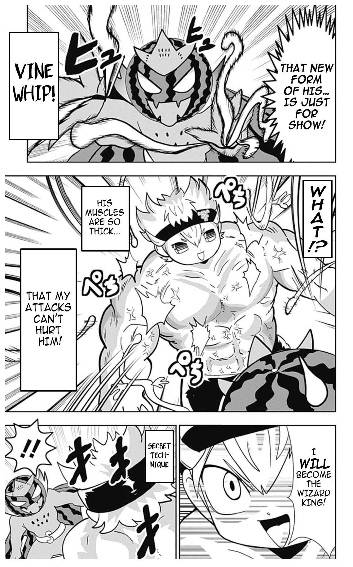Page 25 Chapter 4 Black Clover SD - Astas Road to the Wizard King