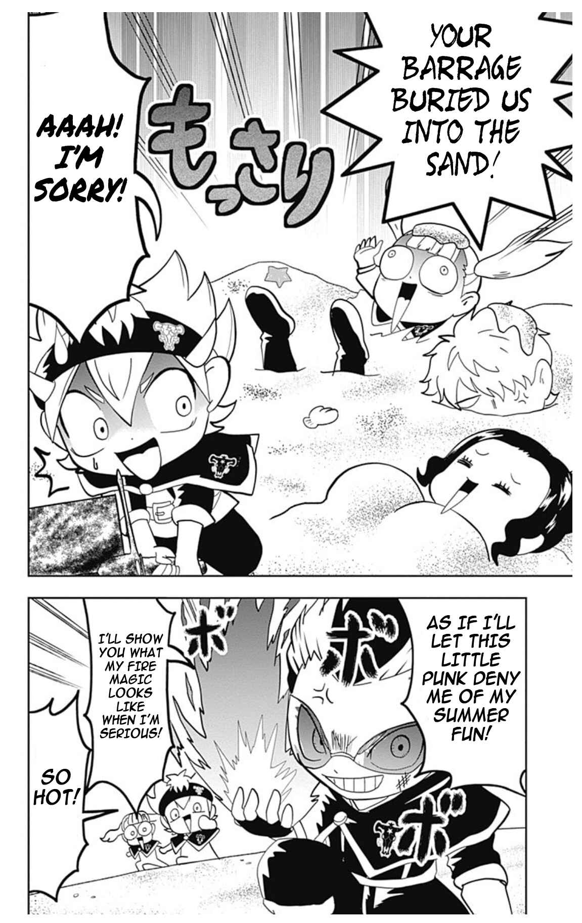 Page 8 Chapter 4 Black Clover SD - Astas Road to the Wizard King