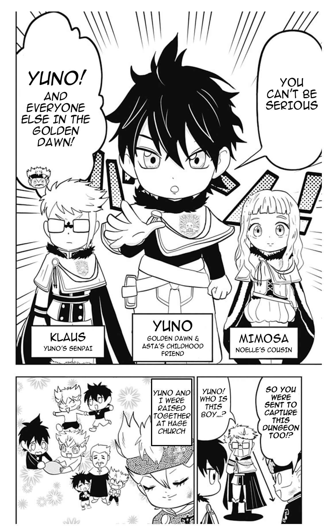 Page 11 Chapter 2 Black Clover SD - Astas Road to the Wizard King