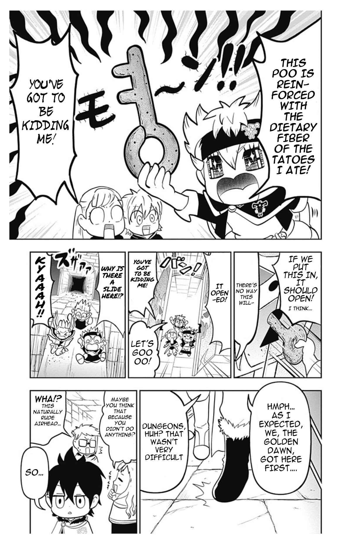 Page 17 Chapter 2 Black Clover SD - Astas Road to the Wizard King