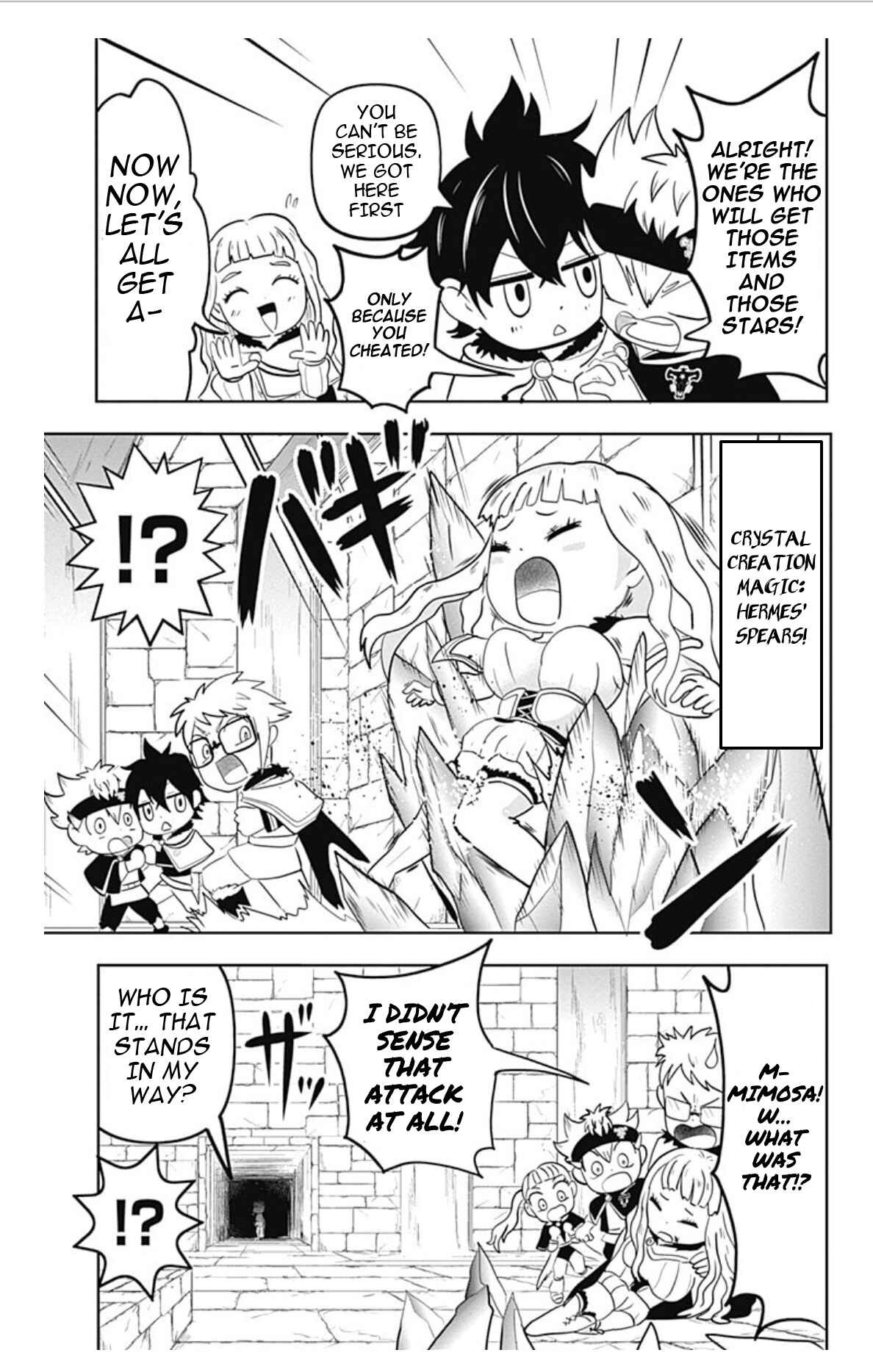 Page 19 Chapter 2 Black Clover SD - Astas Road to the Wizard King