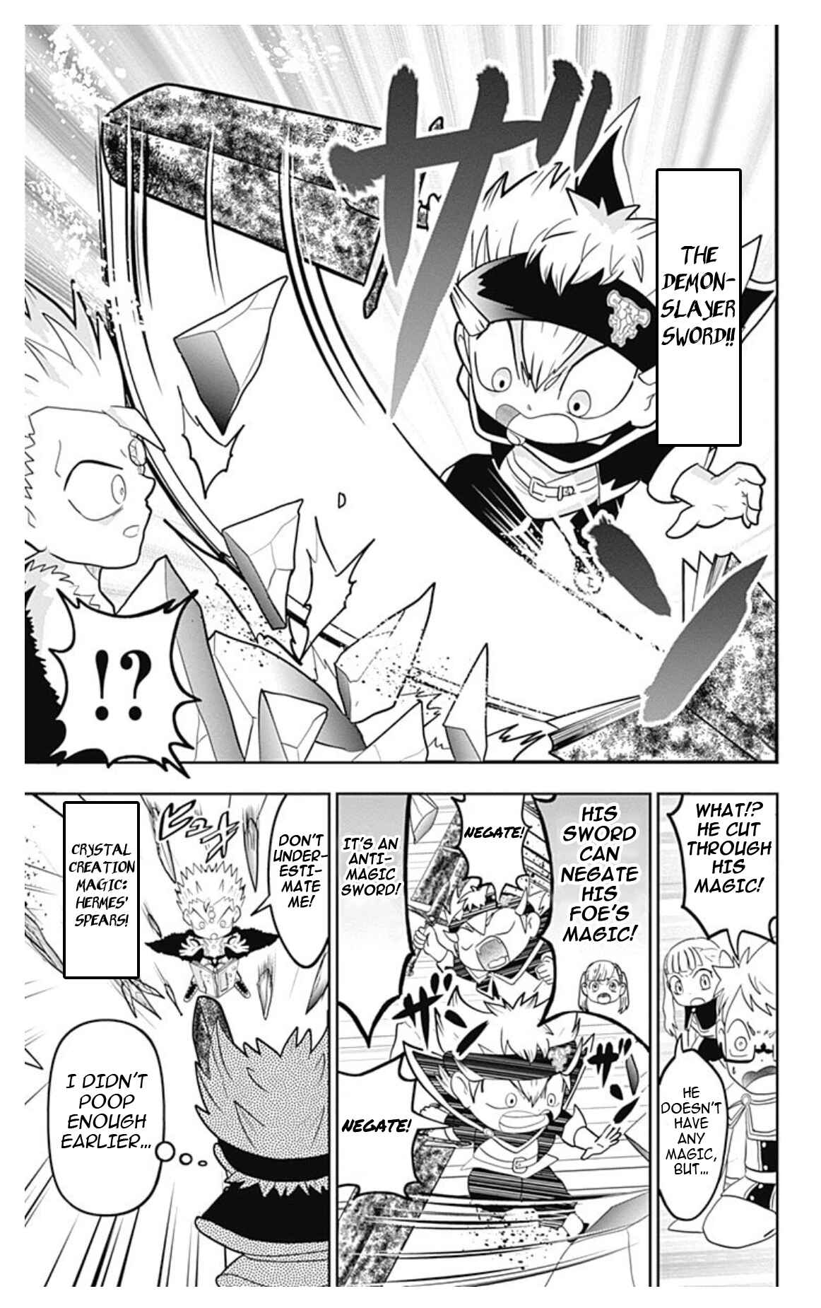 Page 24 Chapter 2 Black Clover SD - Astas Road to the Wizard King