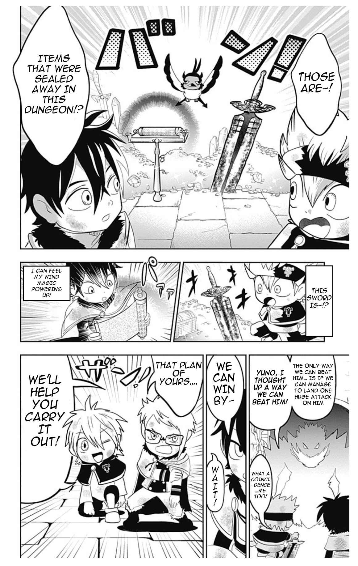 Page 28 Chapter 2 Black Clover SD - Astas Road to the Wizard King