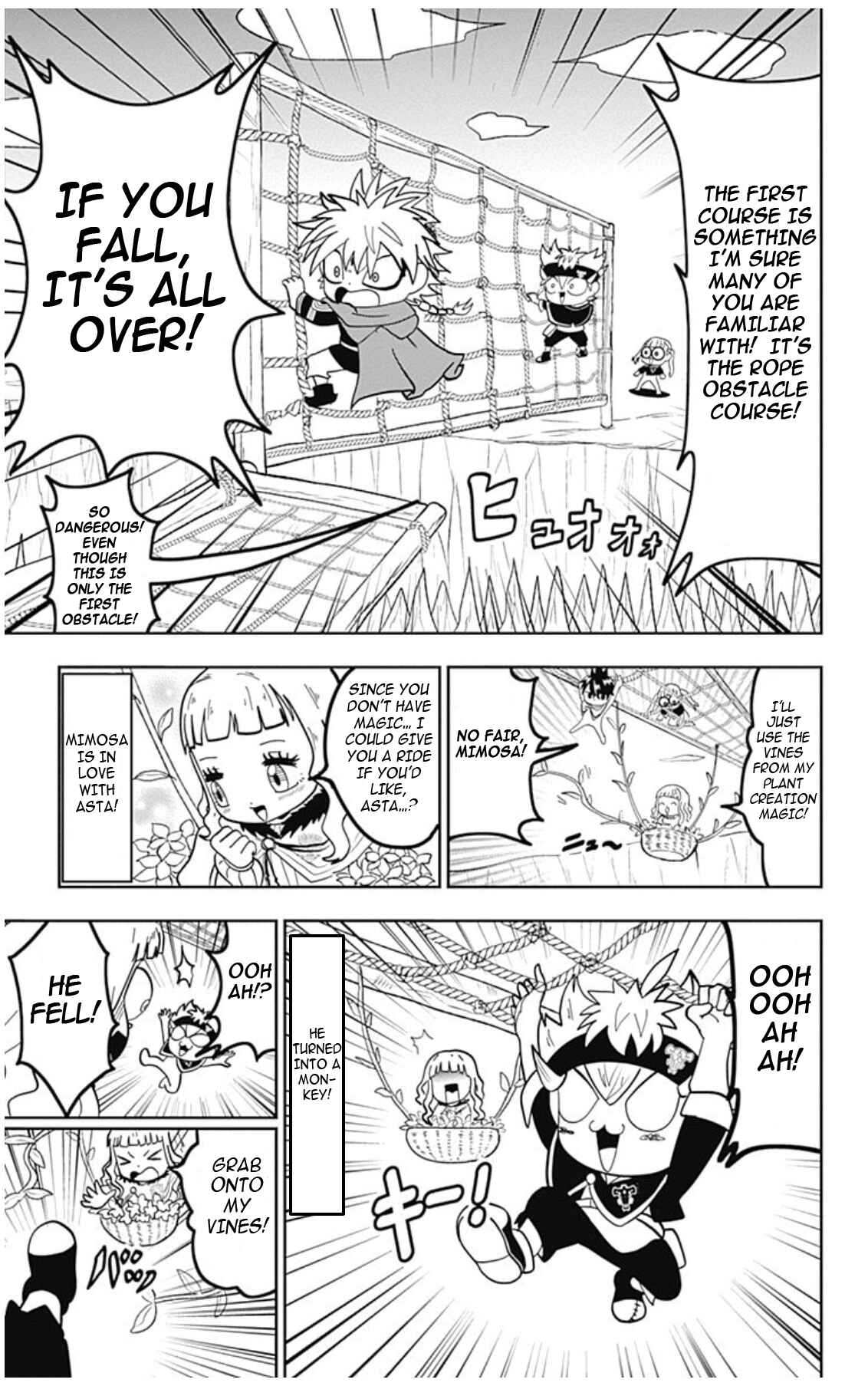 Page 11 Chapter 5 Black Clover SD - Astas Road to the Wizard King