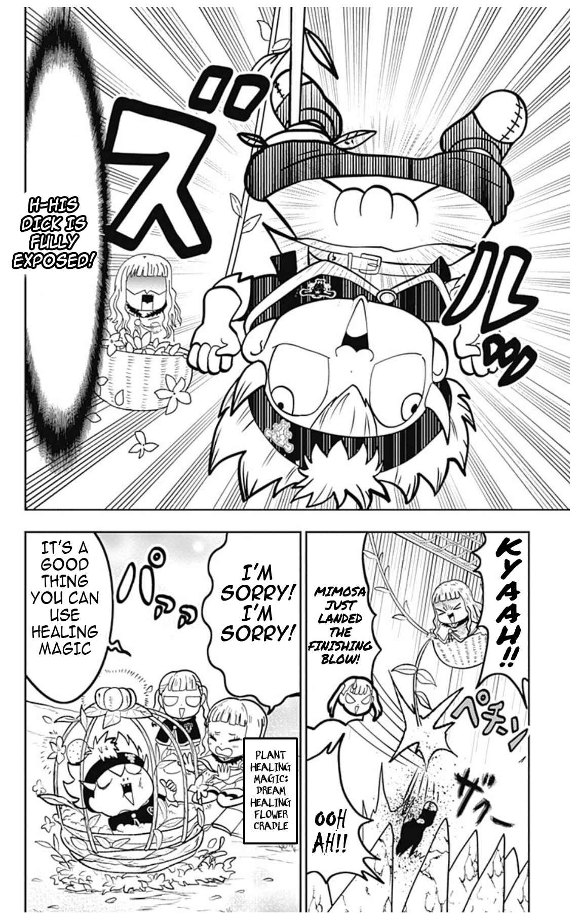 Page 12 Chapter 5 Black Clover SD - Astas Road to the Wizard King