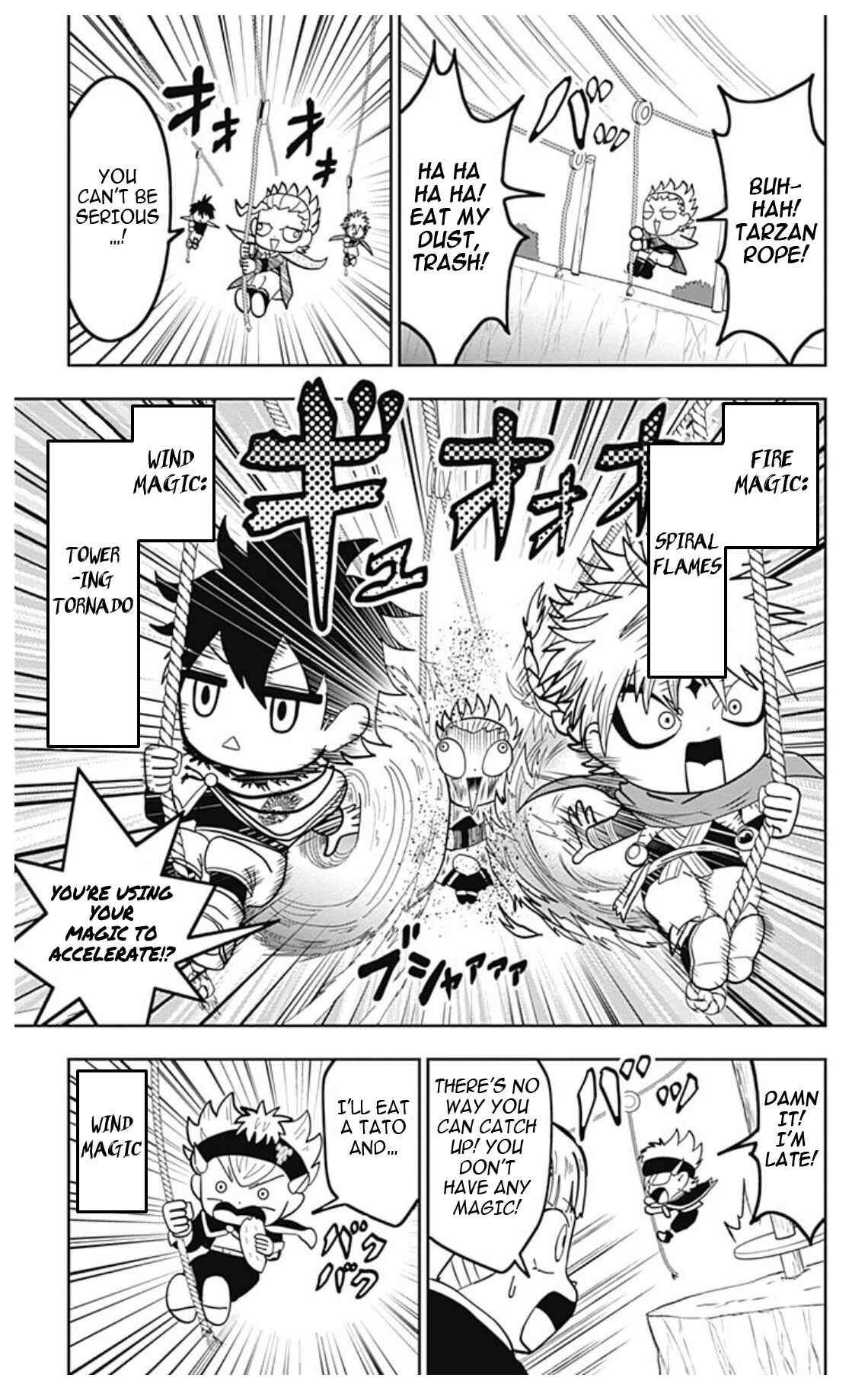 Page 13 Chapter 5 Black Clover SD - Astas Road to the Wizard King
