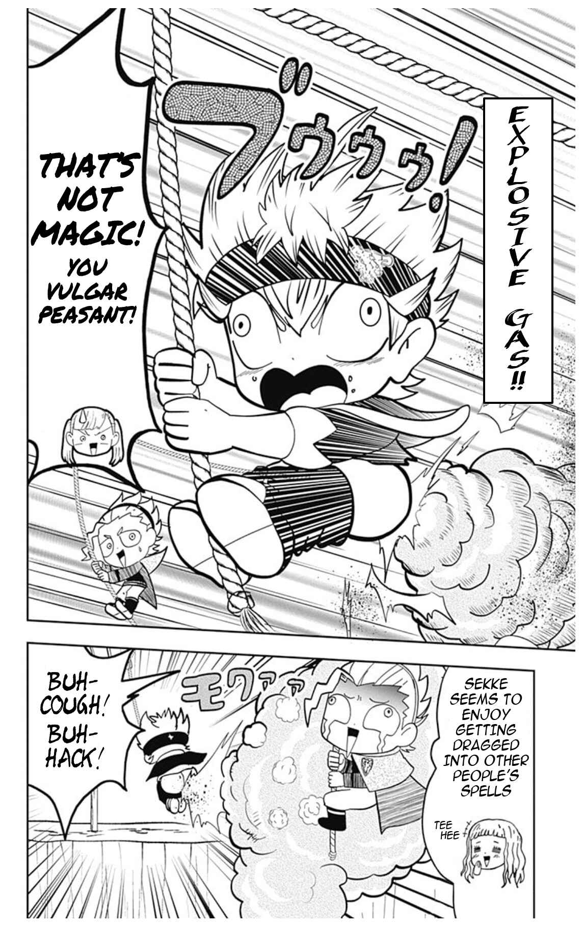 Page 14 Chapter 5 Black Clover SD - Astas Road to the Wizard King