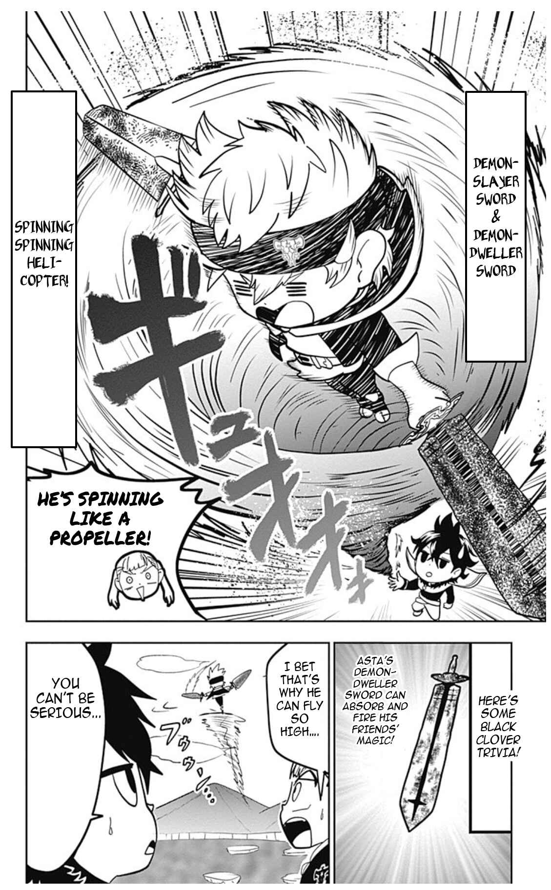 Page 16 Chapter 5 Black Clover SD - Astas Road to the Wizard King