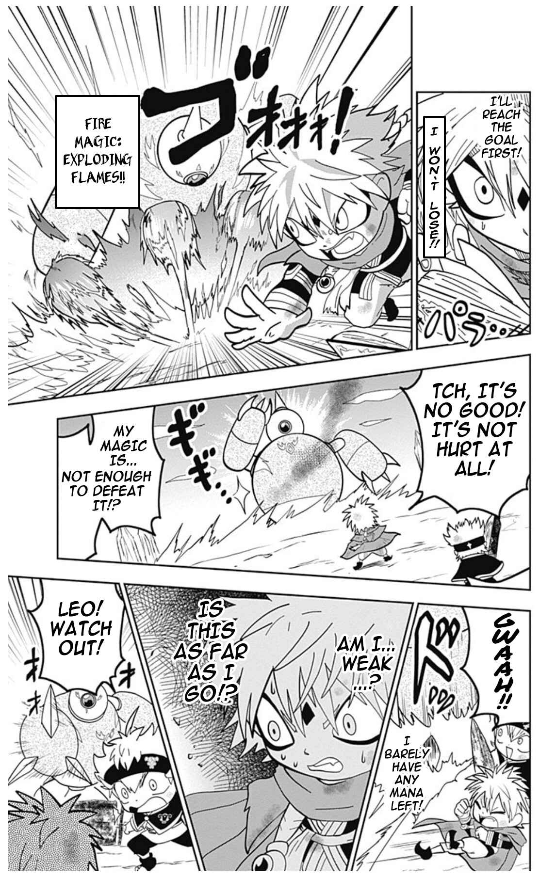 Page 21 Chapter 5 Black Clover SD - Astas Road to the Wizard King