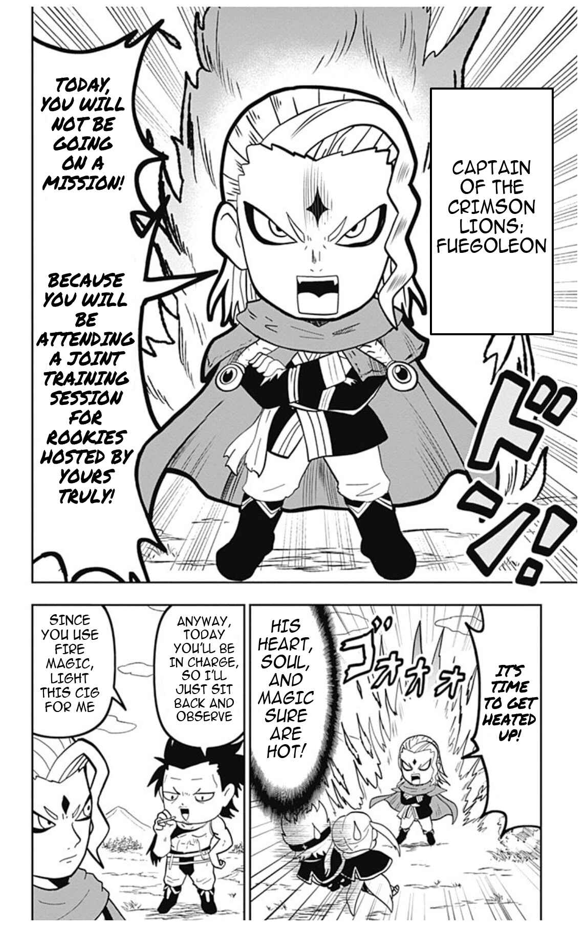 Page 4 Chapter 5 Black Clover SD - Astas Road to the Wizard King