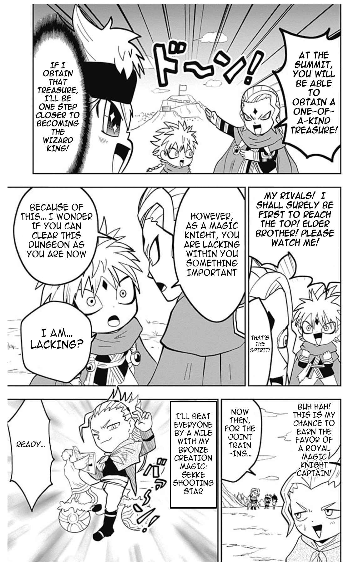 Page 9 Chapter 5 Black Clover SD - Astas Road to the Wizard King