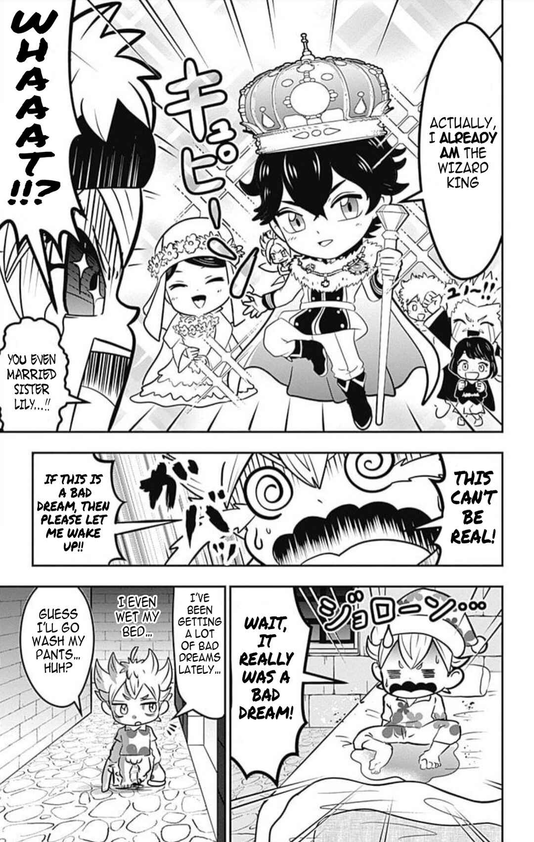 Page 3 Chapter 12 Black Clover SD - Astas Road to the Wizard King