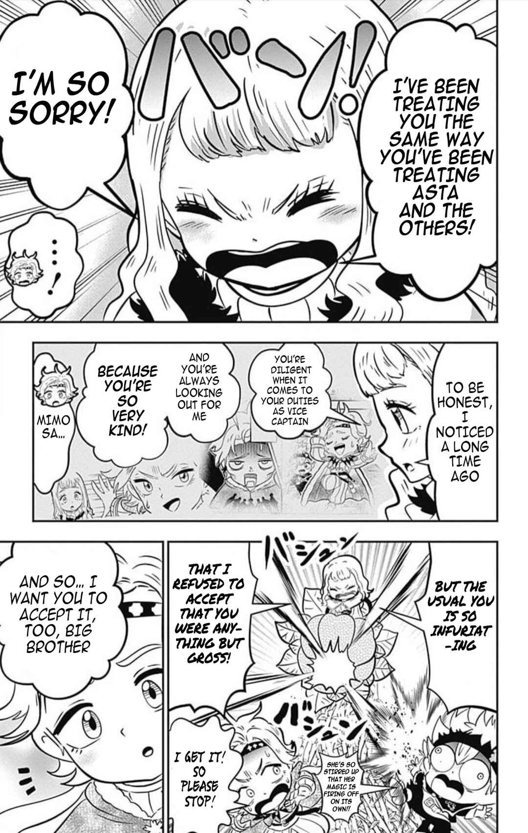 Page 35 Chapter 12 Black Clover SD - Astas Road to the Wizard King