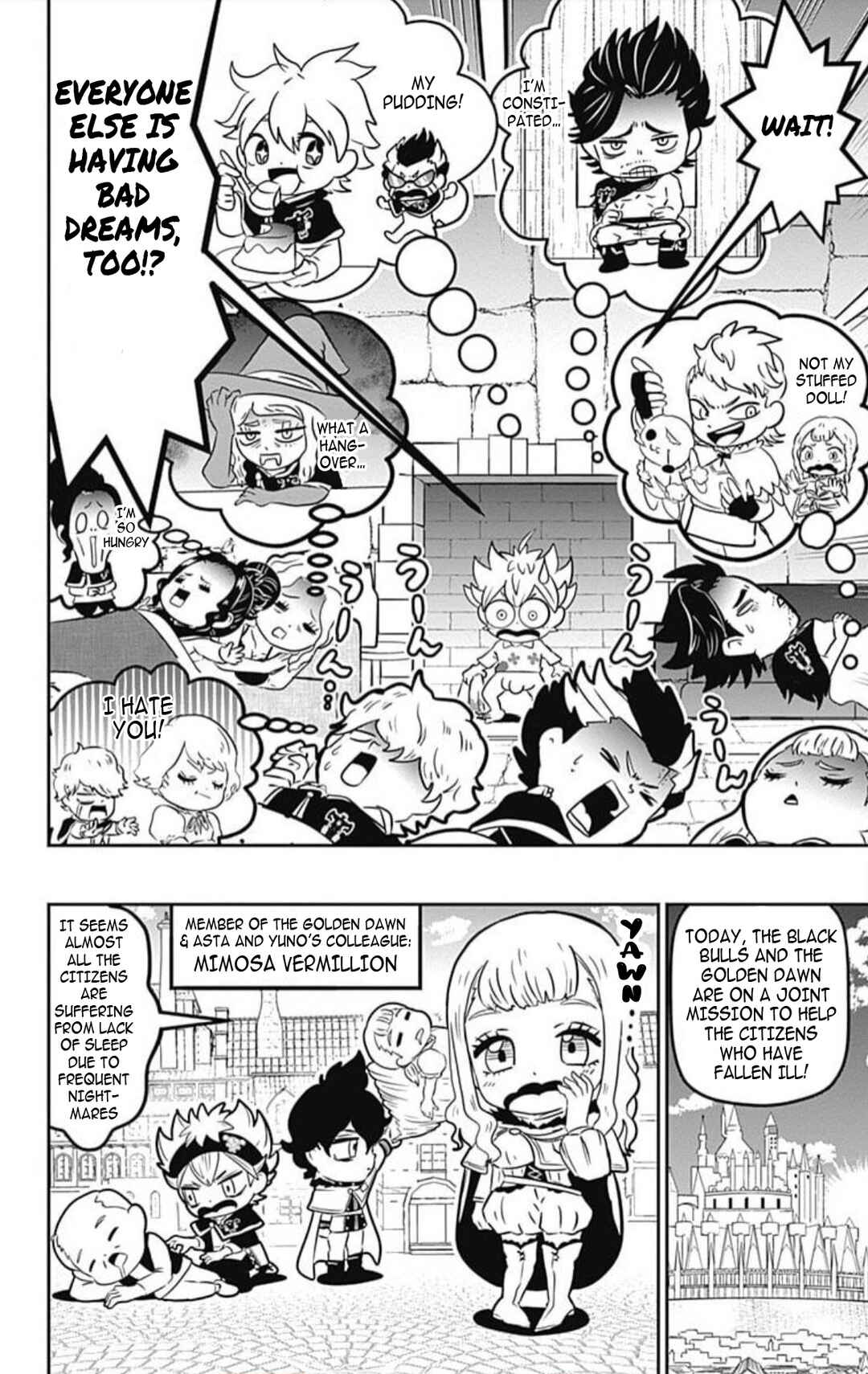 Page 4 Chapter 12 Black Clover SD - Astas Road to the Wizard King