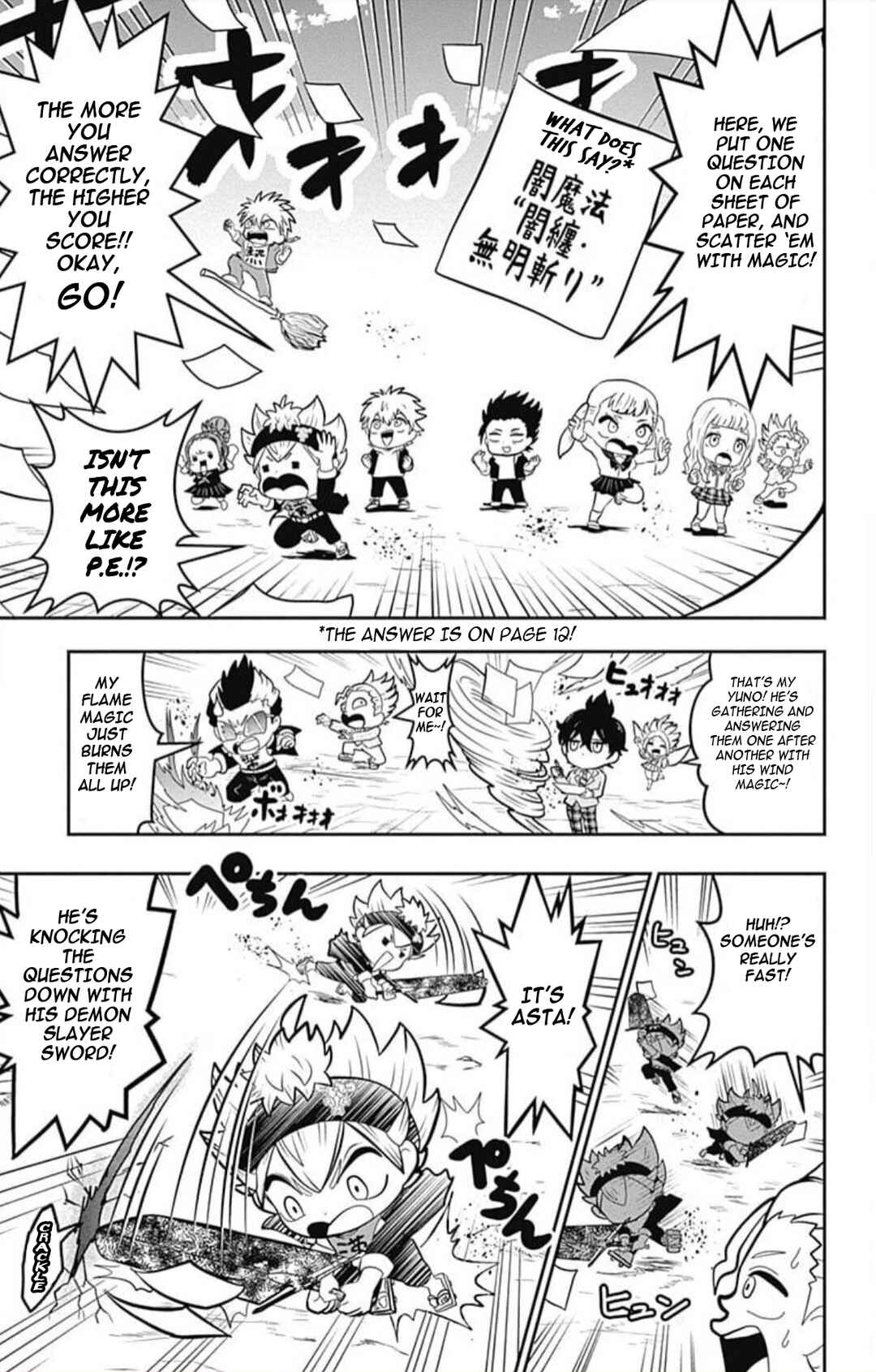 Page 10 Chapter 9 Black Clover SD - Astas Road to the Wizard King