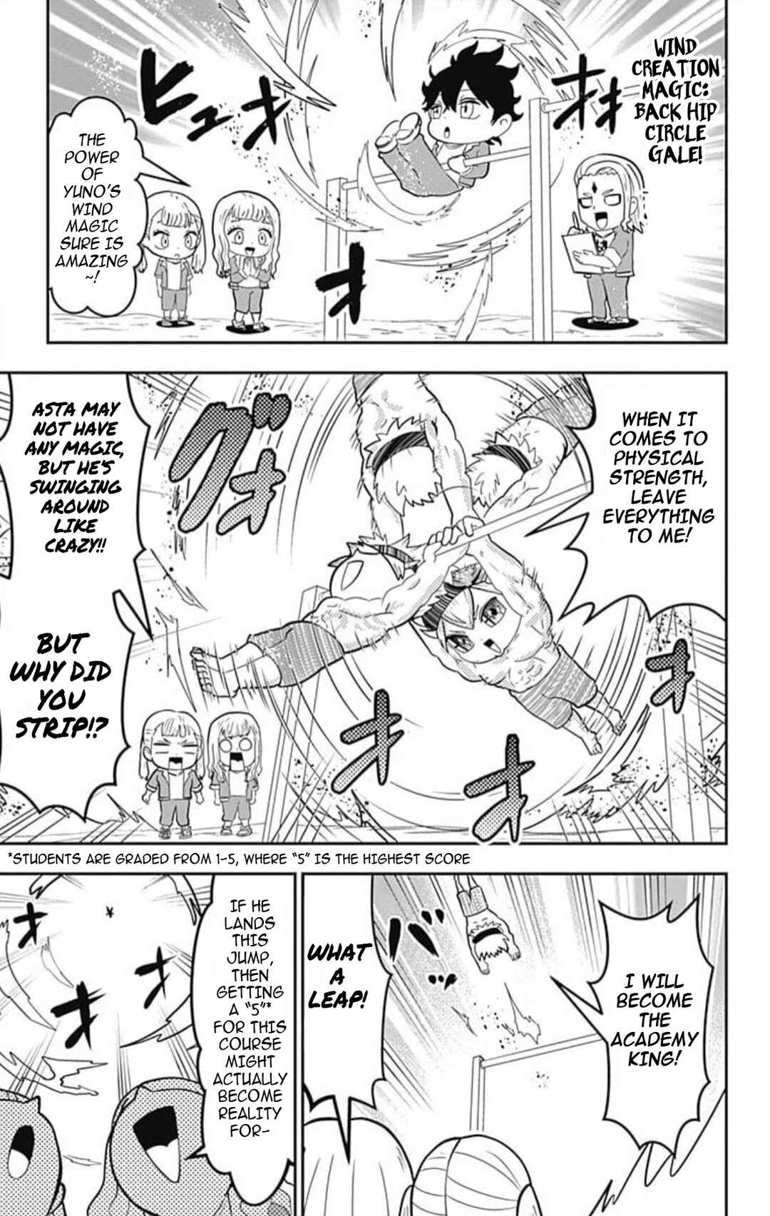 Page 16 Chapter 9 Black Clover SD - Astas Road to the Wizard King