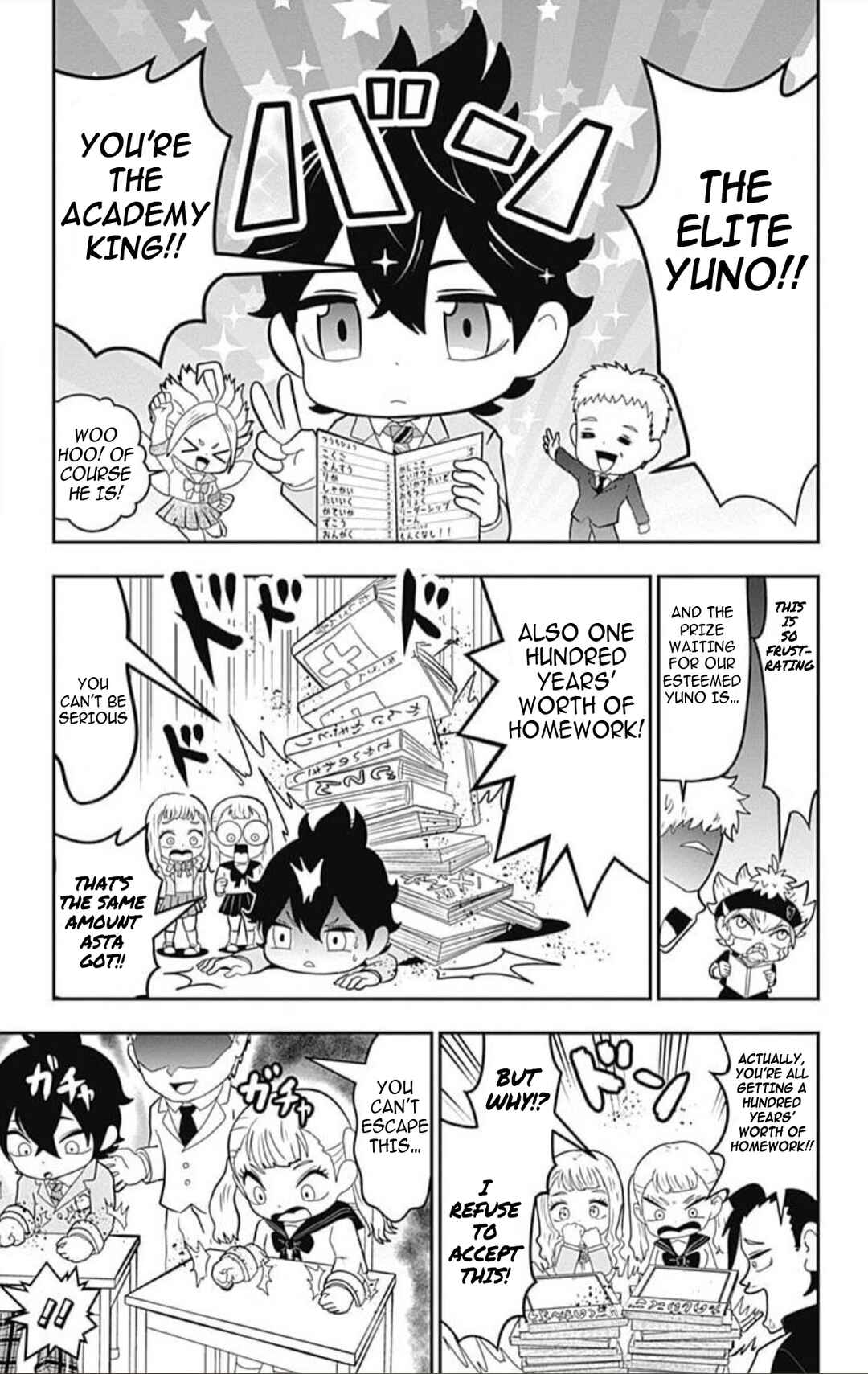 Page 27 Chapter 9 Black Clover SD - Astas Road to the Wizard King