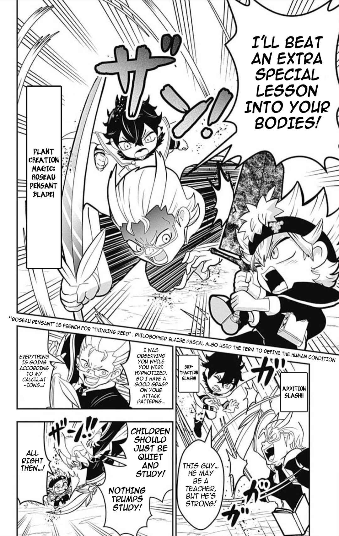 Page 33 Chapter 9 Black Clover SD - Astas Road to the Wizard King