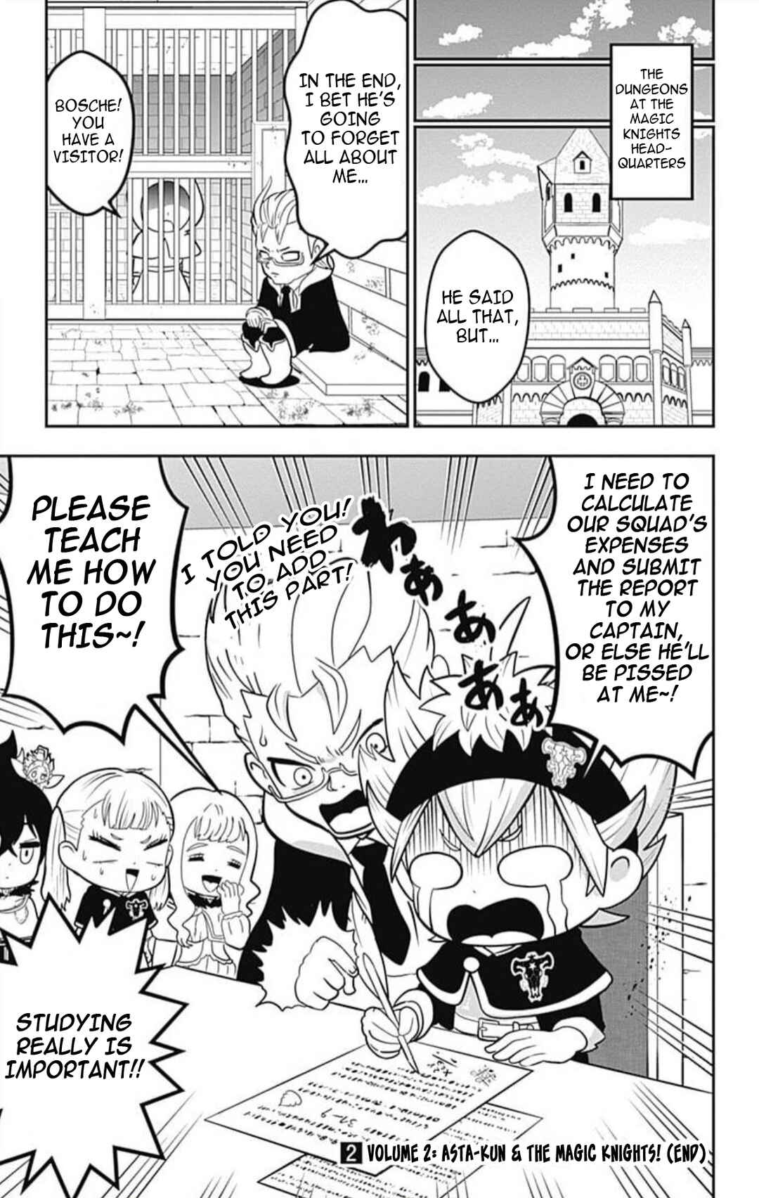 Page 40 Chapter 9 Black Clover SD - Astas Road to the Wizard King