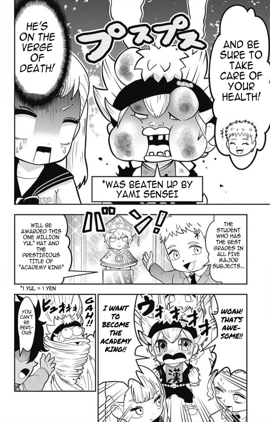 Page 5 Chapter 9 Black Clover SD - Astas Road to the Wizard King