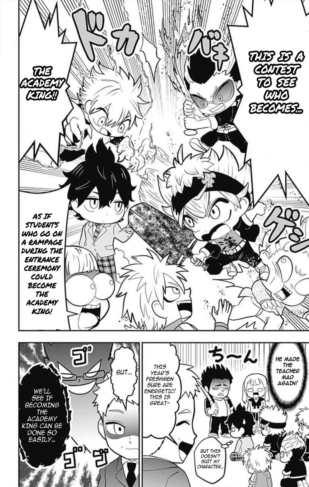 Page 7 Chapter 9 Black Clover SD - Astas Road to the Wizard King