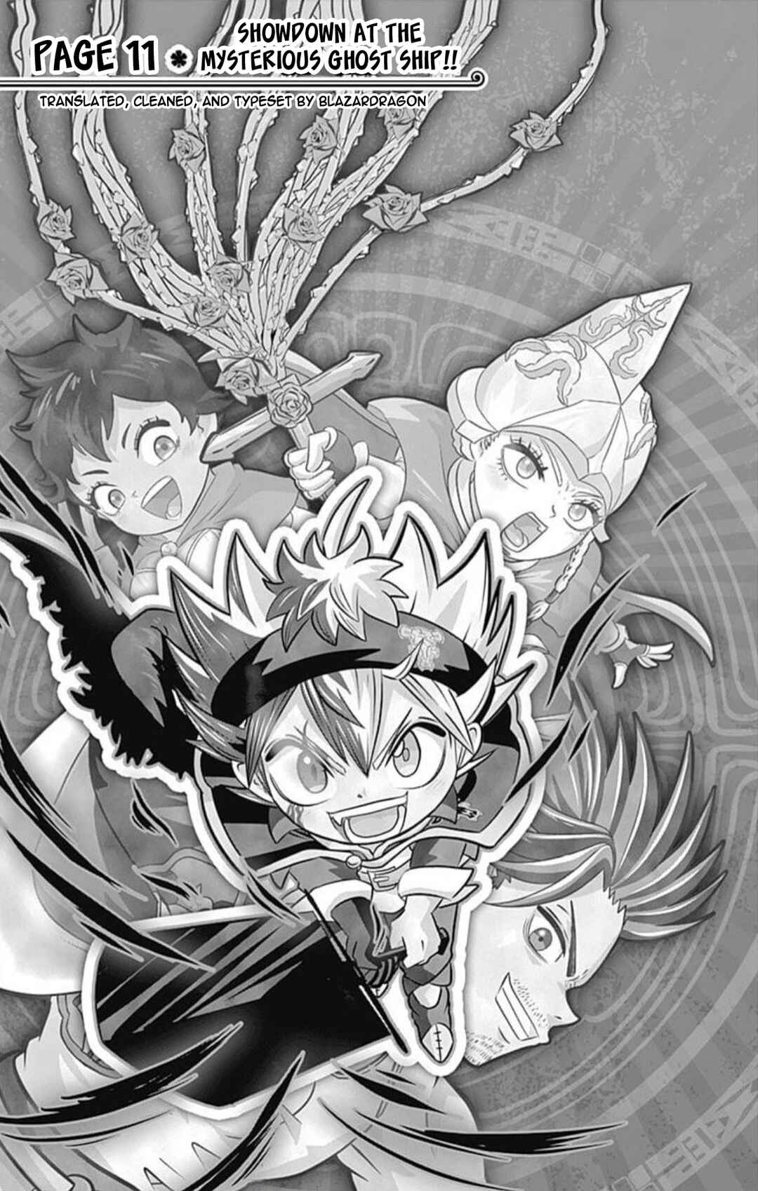 Page 1 Chapter 11 Black Clover SD - Astas Road to the Wizard King