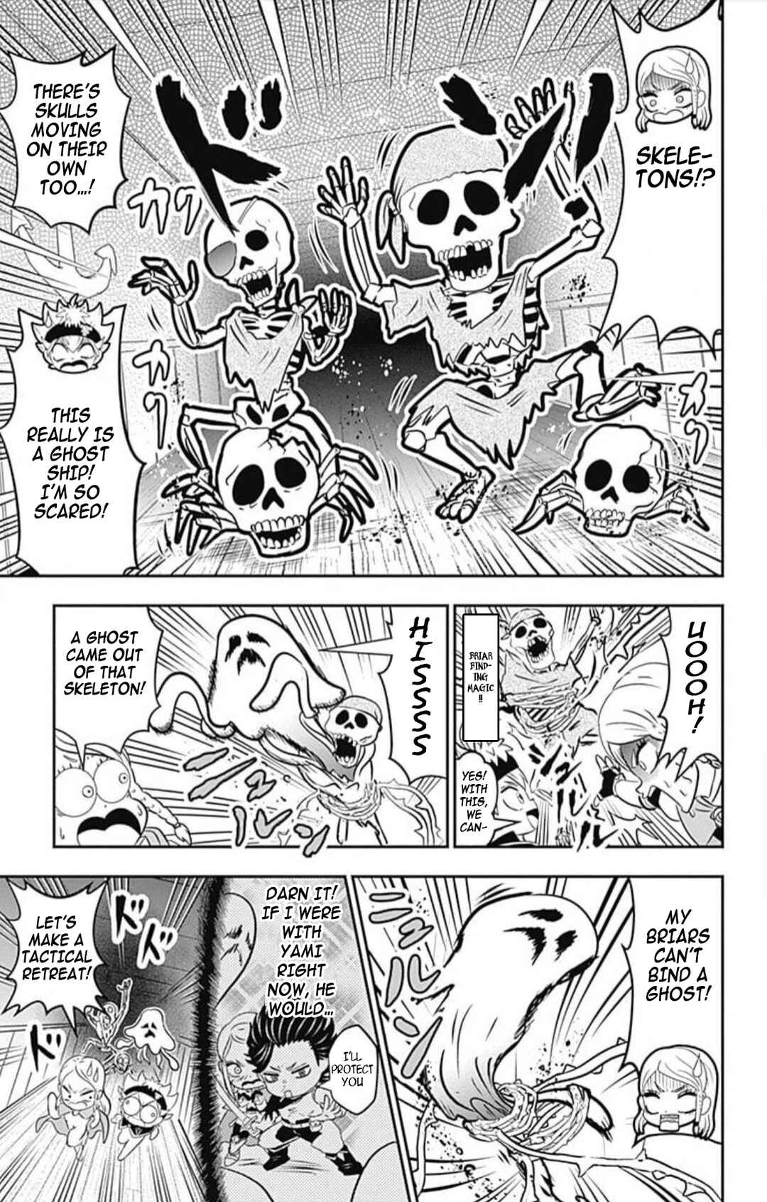 Page 22 Chapter 11 Black Clover SD - Astas Road to the Wizard King