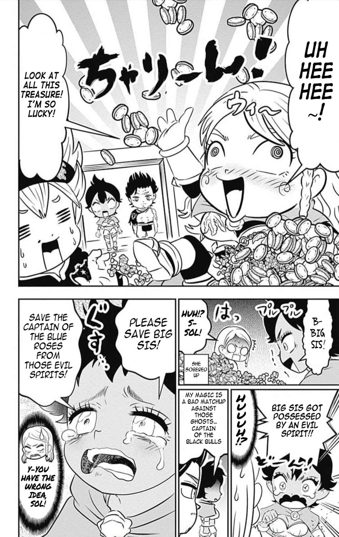 Page 31 Chapter 11 Black Clover SD - Astas Road to the Wizard King