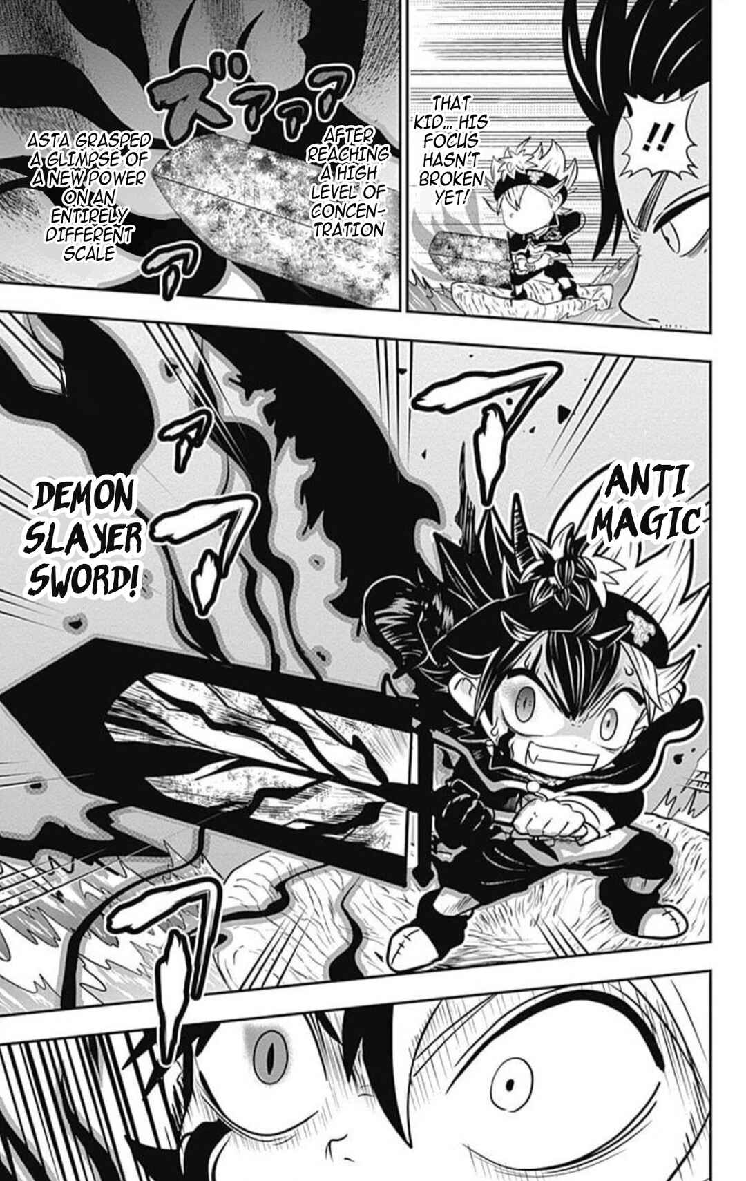 Page 38 Chapter 11 Black Clover SD - Astas Road to the Wizard King