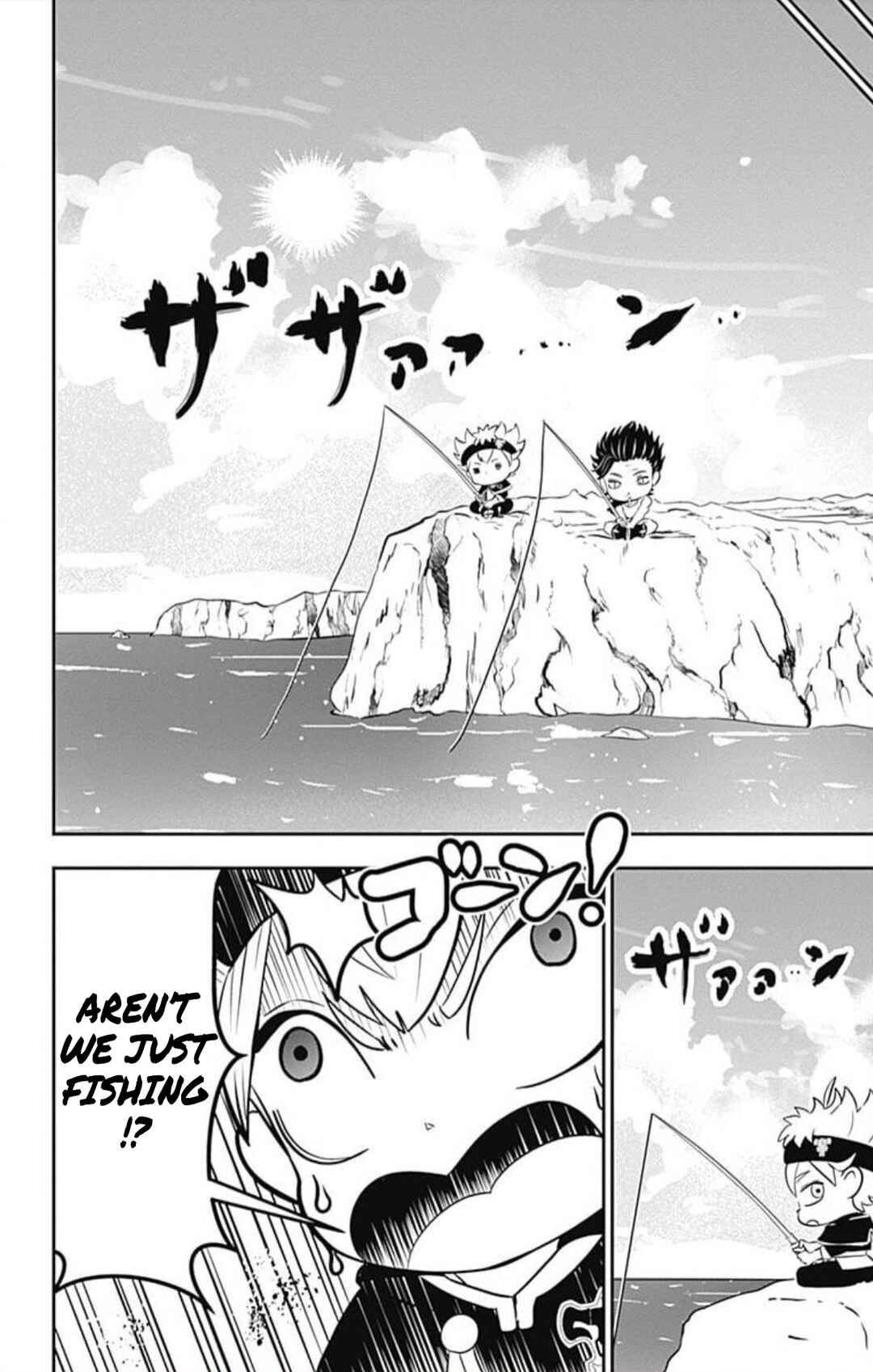 Page 4 Chapter 11 Black Clover SD - Astas Road to the Wizard King