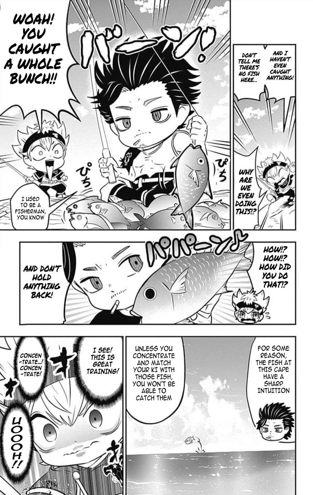 Page 5 Chapter 11 Black Clover SD - Astas Road to the Wizard King