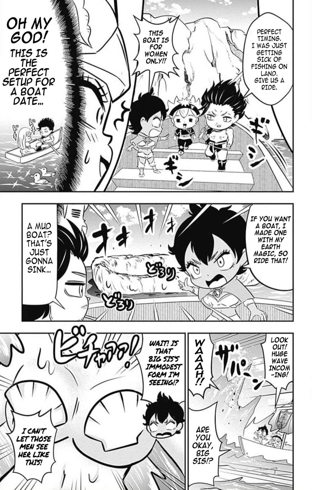 Page 9 Chapter 11 Black Clover SD - Astas Road to the Wizard King