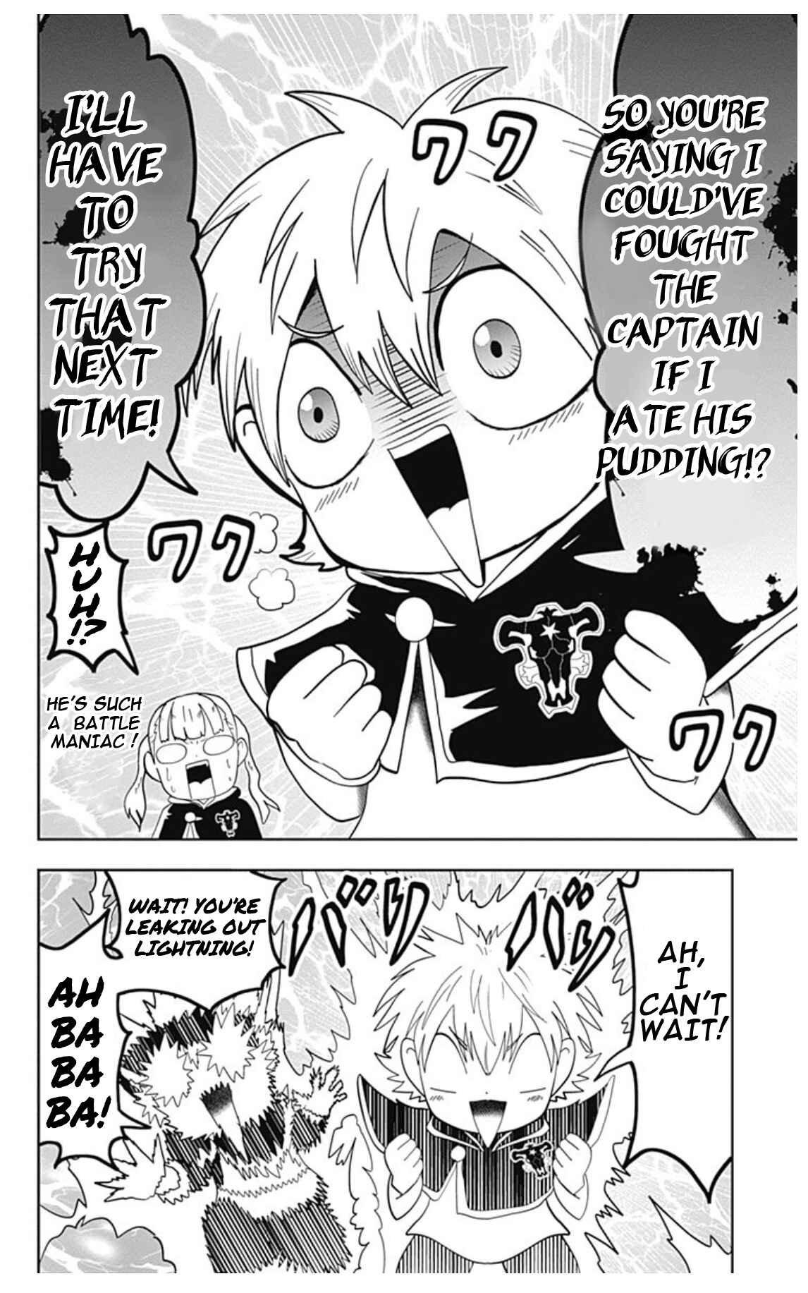Page 10 Chapter 3 Black Clover SD - Astas Road to the Wizard King