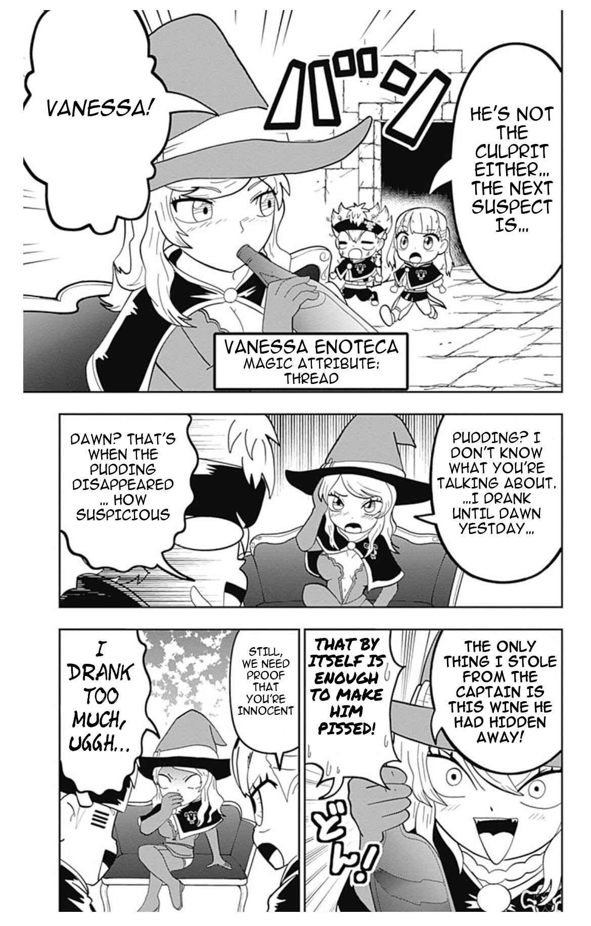 Page 11 Chapter 3 Black Clover SD - Astas Road to the Wizard King