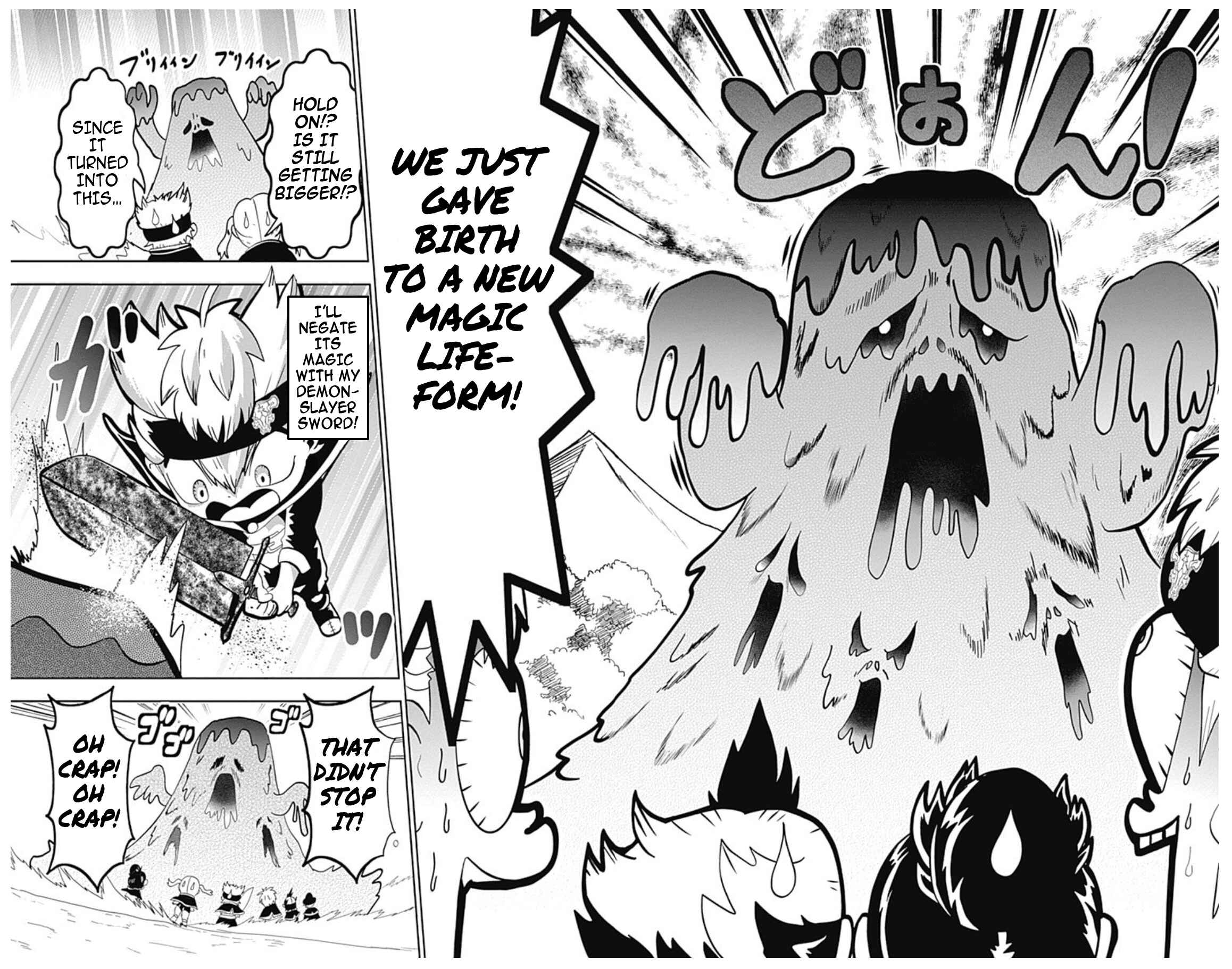 Page 25 Chapter 3 Black Clover SD - Astas Road to the Wizard King