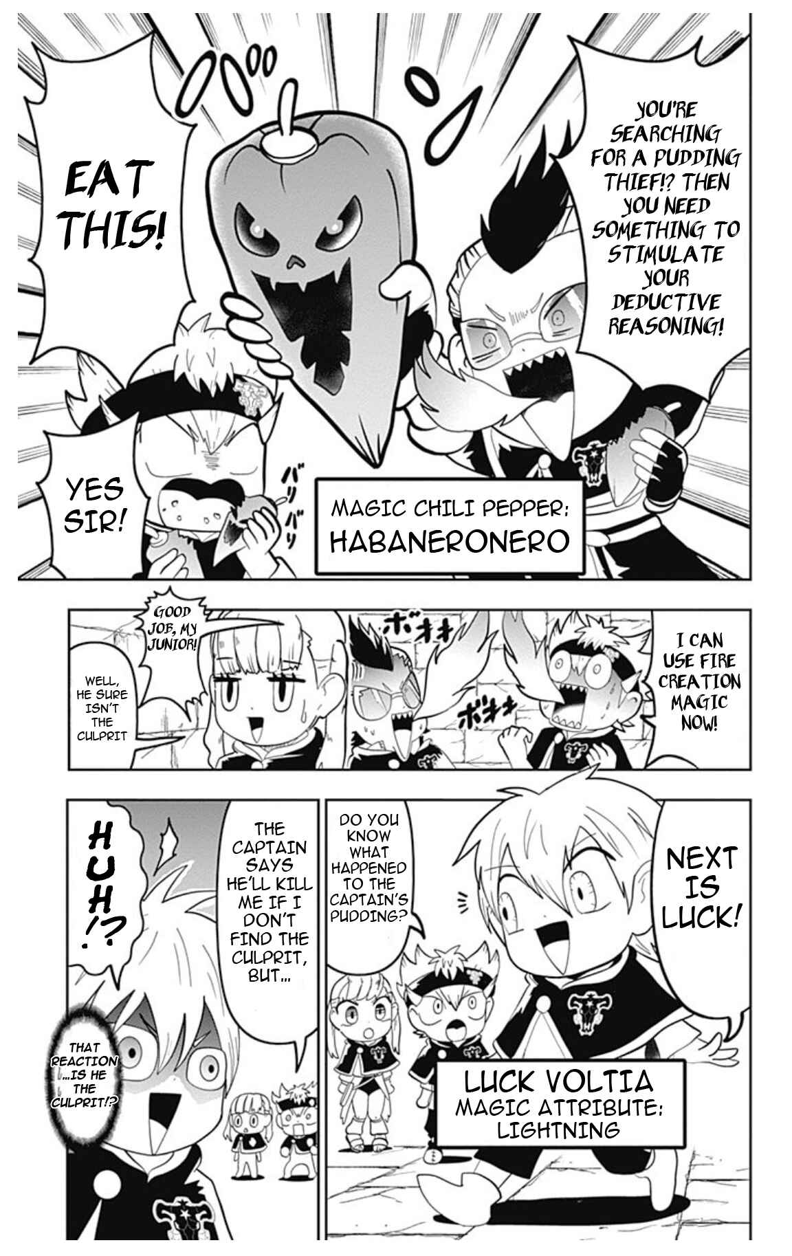 Page 9 Chapter 3 Black Clover SD - Astas Road to the Wizard King