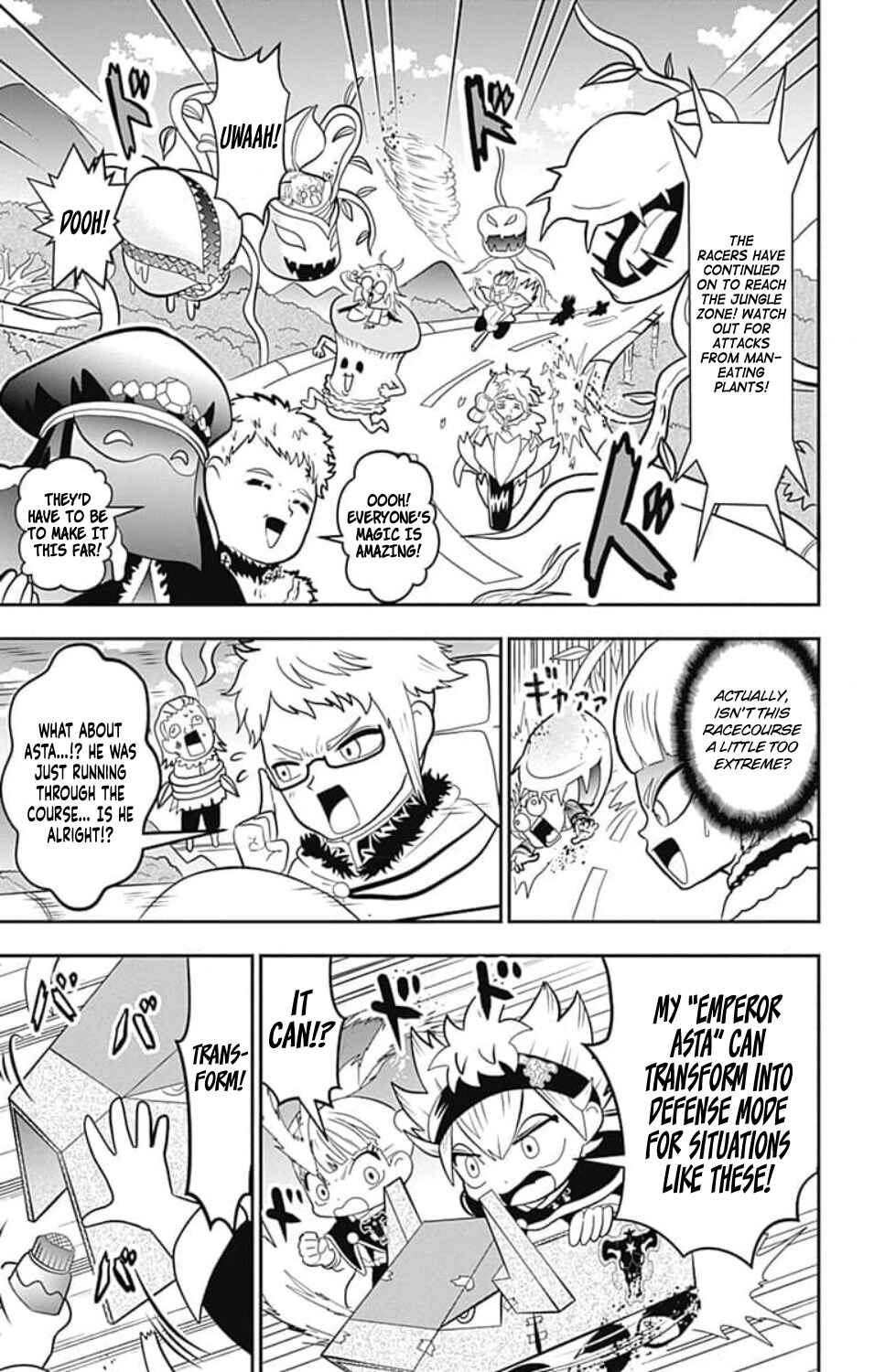Page 15 Chapter 8 Black Clover SD - Astas Road to the Wizard King