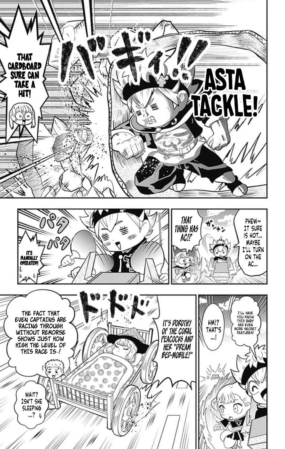 Page 17 Chapter 8 Black Clover SD - Astas Road to the Wizard King
