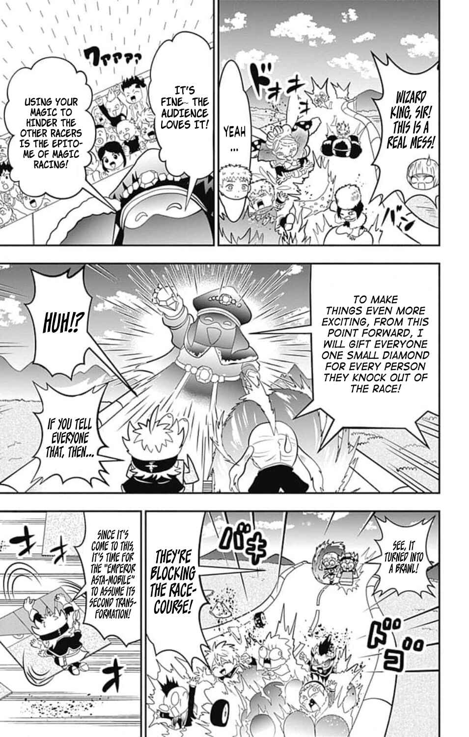 Page 19 Chapter 8 Black Clover SD - Astas Road to the Wizard King