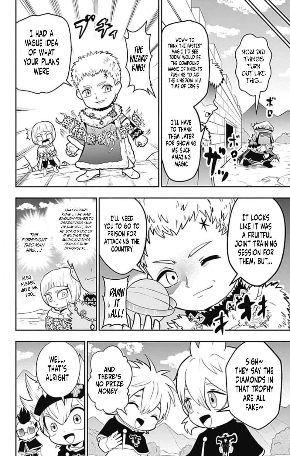 Page 37 Chapter 8 Black Clover SD - Astas Road to the Wizard King