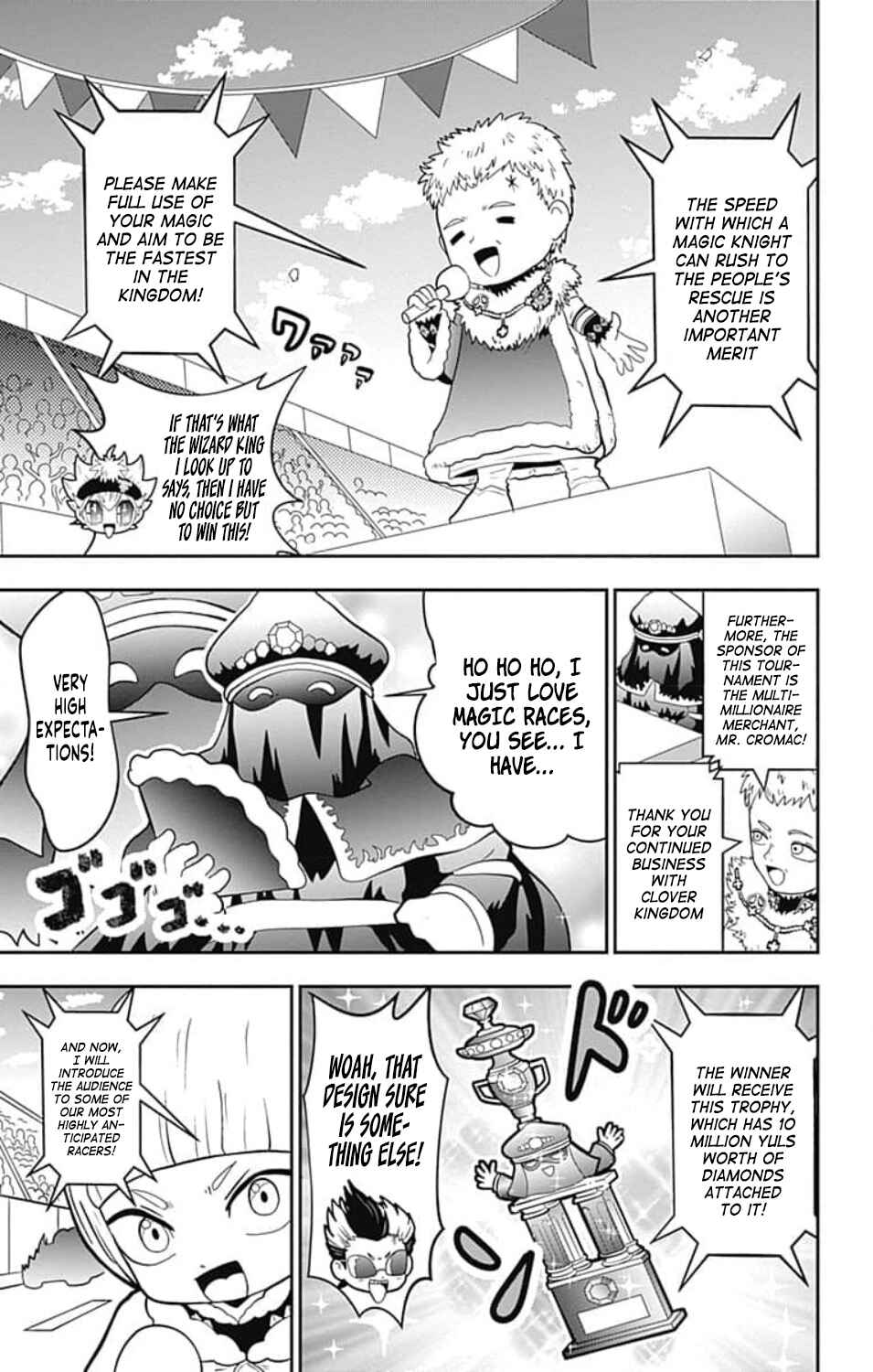 Page 6 Chapter 8 Black Clover SD - Astas Road to the Wizard King
