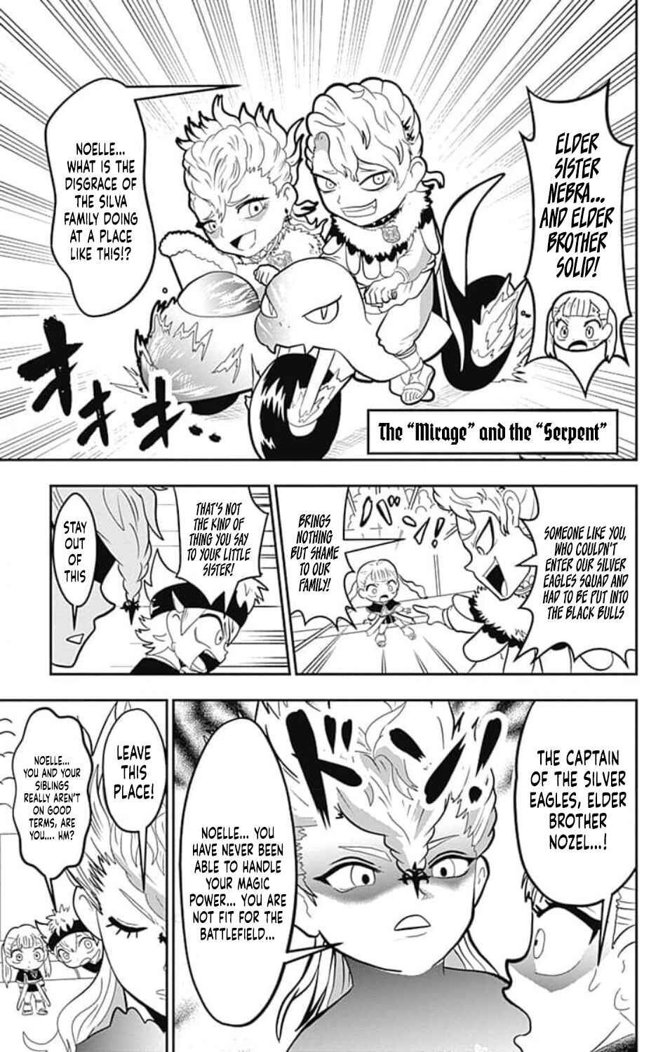 Page 8 Chapter 8 Black Clover SD - Astas Road to the Wizard King