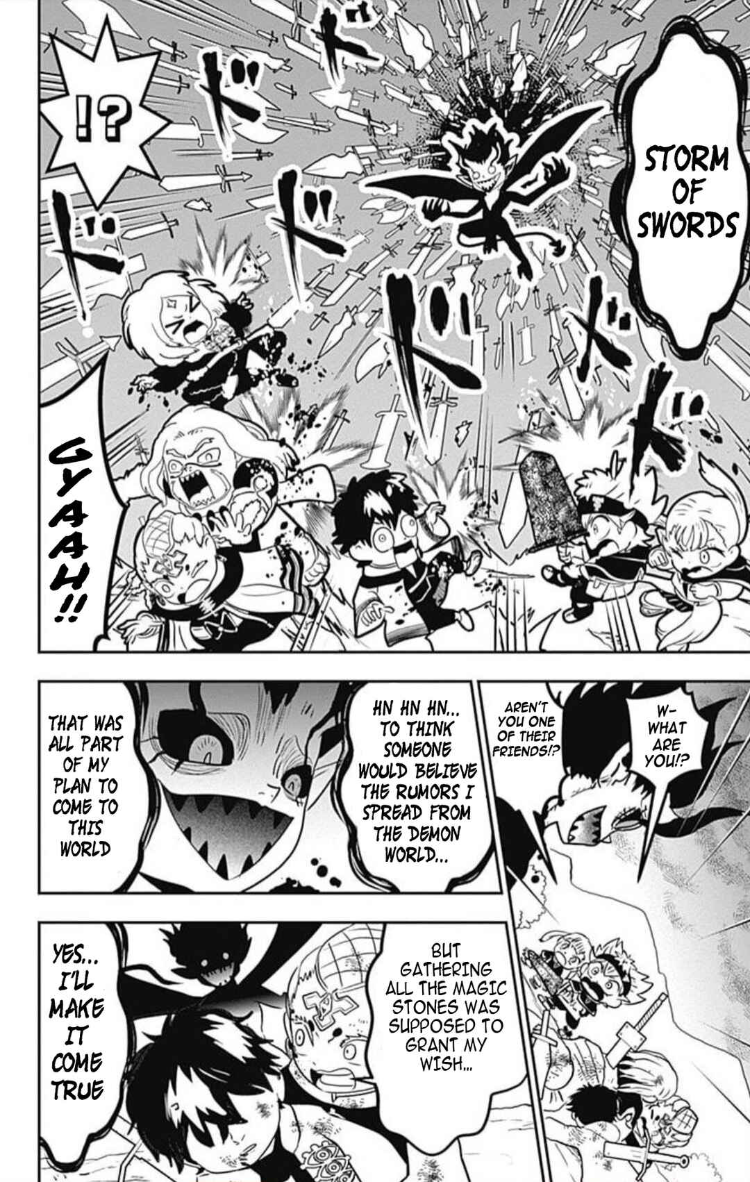 Page 12 Chapter 13 Black Clover SD - Astas Road to the Wizard King